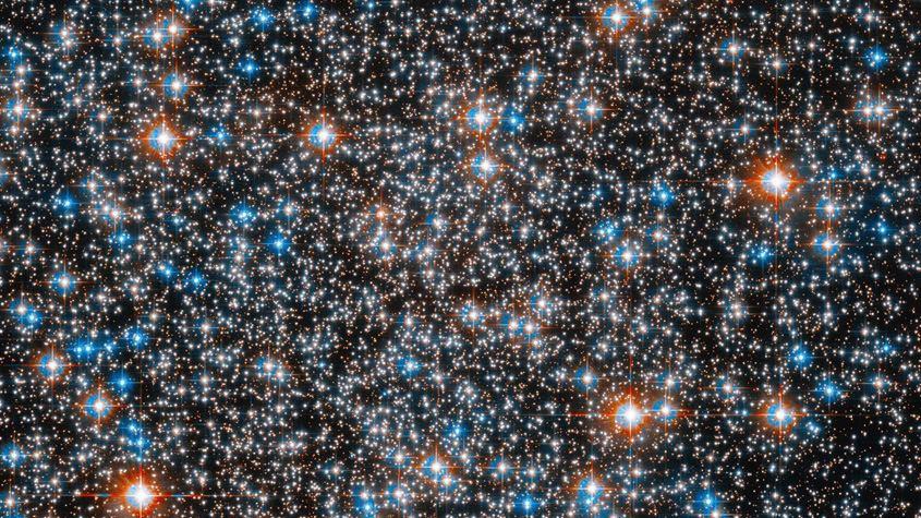 人馬座M55球狀星團壯觀(guān)景象