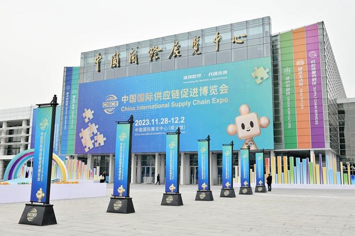 探訪(fǎng)首屆鏈博會(huì )展館