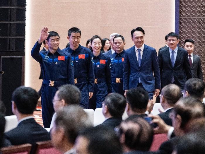 國家載人航天工程代表團訪(fǎng)問(wèn)澳門(mén)