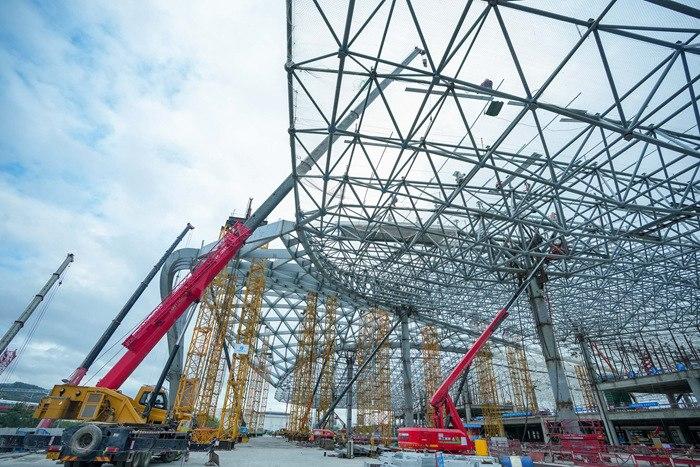 三亞鳳凰國際機場(chǎng)三期改擴建項目加緊建設