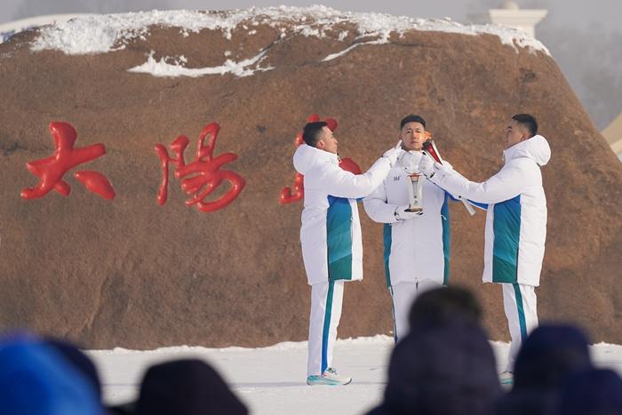 哈爾濱2025年第九屆亞冬會(huì )火種成功采集
