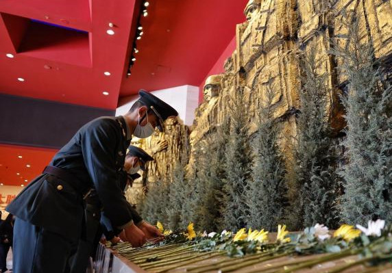 抗戰館啟動(dòng)“清明節的銘記”