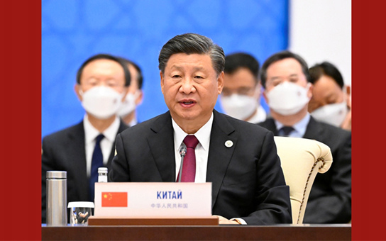 習近平出席上合組織成員國元首理事會(huì )第二十二次會(huì )議并發(fā)表重要講話(huà)