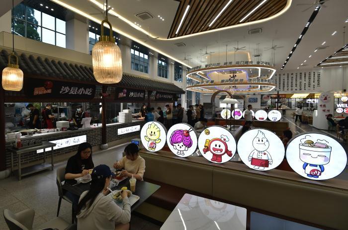 探訪(fǎng)全國首家沙縣小吃校園旗艦店