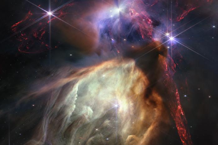 來(lái)自宇宙的多巴胺配色！NASA公布恒星誕生圖像