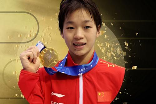 實(shí)至名歸！全紅嬋當選年度最佳